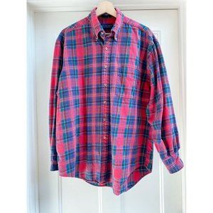 Britches vintage Button Down Plaid Long Sleeve